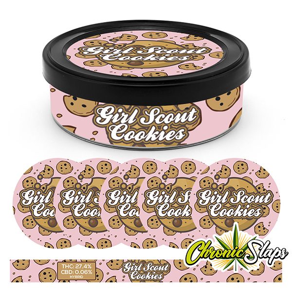 GIRL SCOUT COOKIES PRESSITIN STRAIN LABELS