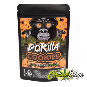 Gorilla Cookies Mylar Bags